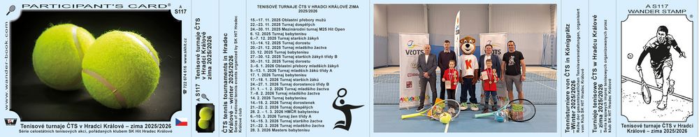 Tenisové turnaje ČTS v Hradci Králové – zima 2025/2026