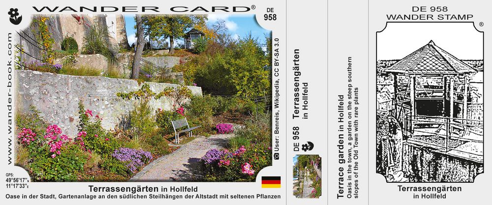 Terrassengärten in Hollfeld
