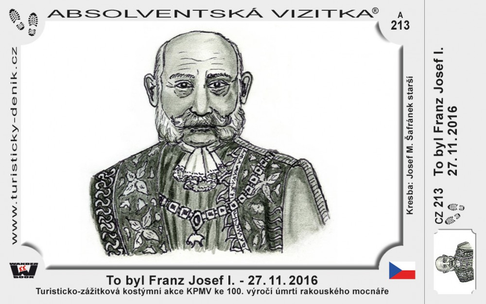 To byl Franz Josef I. – 27. 11. 2016