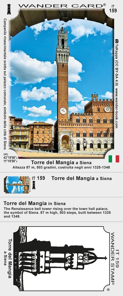 Torre del Mangia a Siena