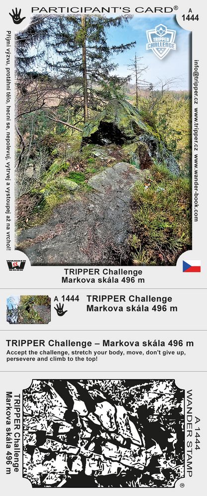 TRIPPER Challenge – Markova skála 496 m