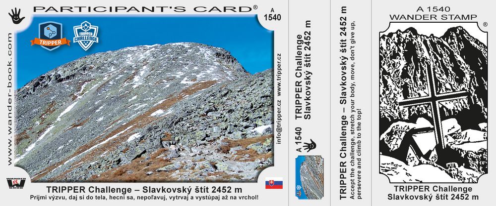 TRIPPER Challenge – Slavkovský štít 2452 m