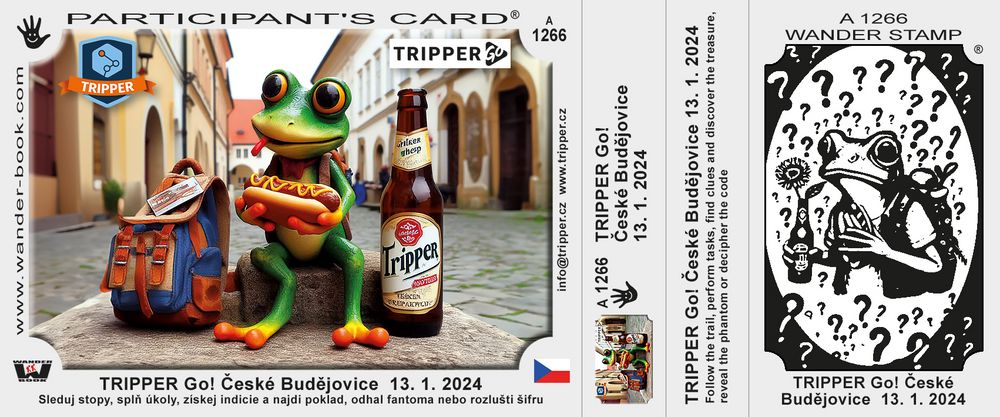 TRIPPER Go! České Budějovice  13. 1. 2024