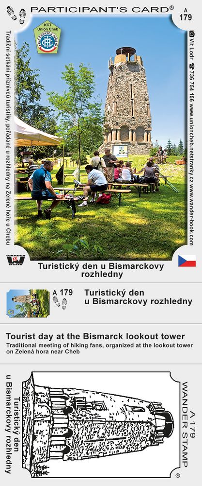 Turistický den u Bismarckovy  rozhledny