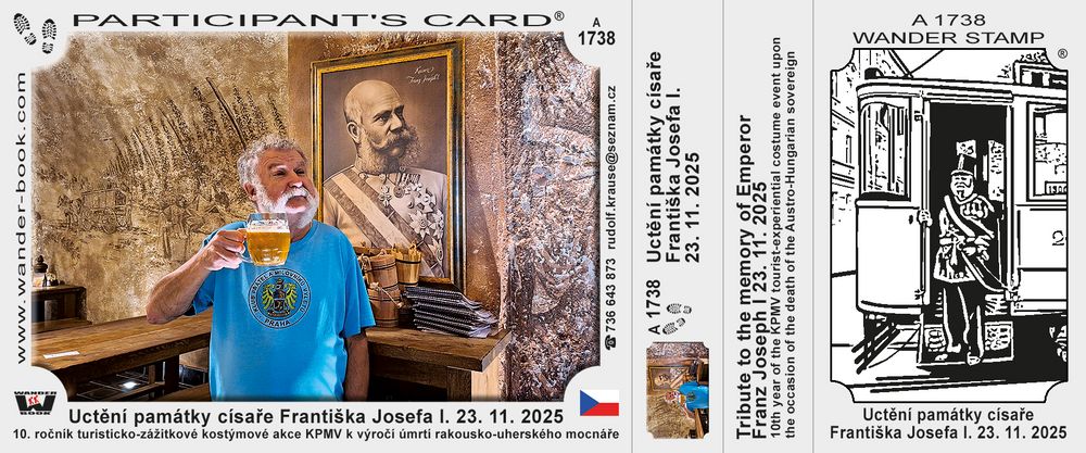 Uctění památky císaře Františka Josefa I. 23. 11. 2025