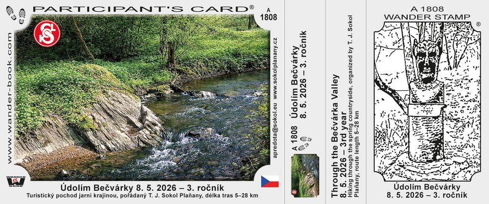 Údolím Bečvárky 8. 5. 2026 – 3. ročník