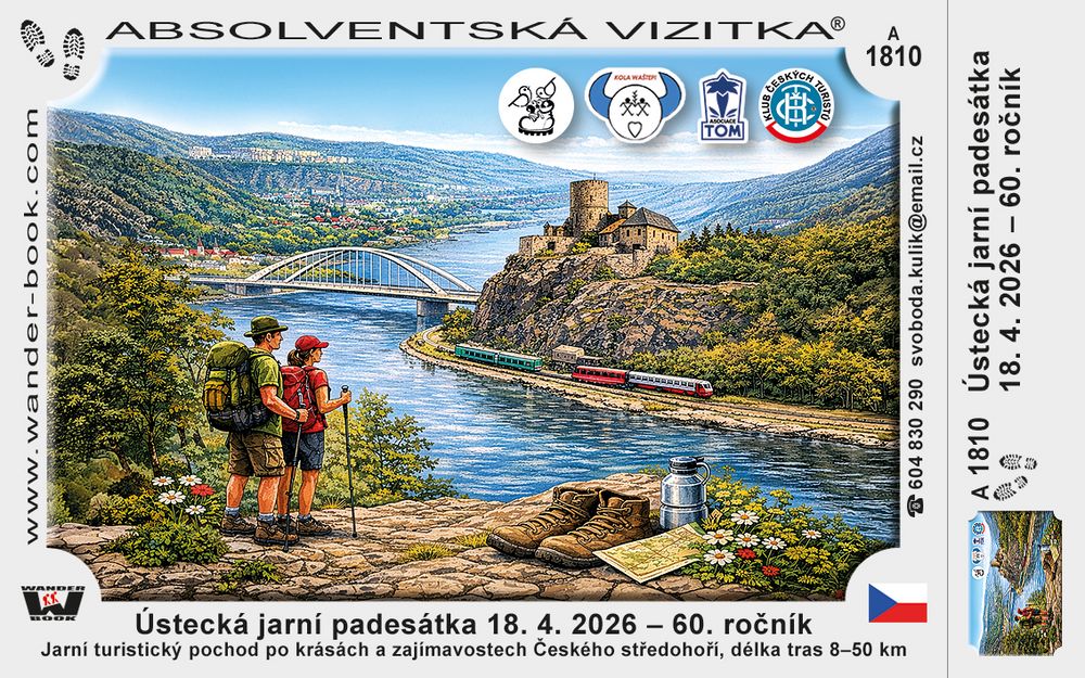 Ústecká jarní padesátka 18. 4. 2026 – 60. ročník