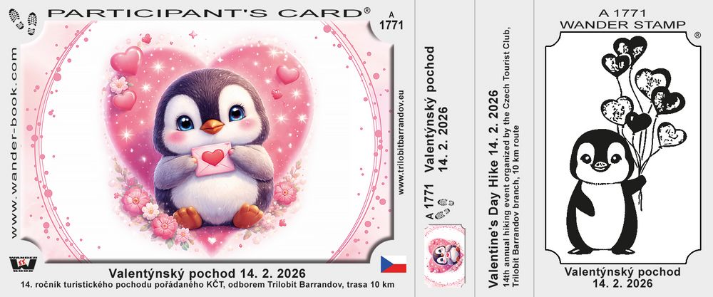 Valentýnský pochod 14. 2. 2026