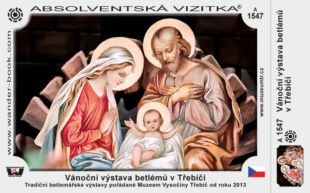 Vánoční výstava betlémů v Třebíči