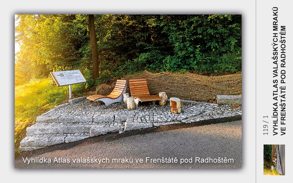 Vyhlídka Atlas valašských mraků ve Frenštátě pod Radhoštěm