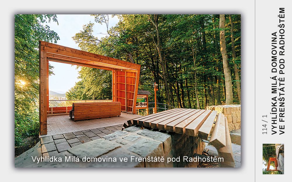 Vyhlídka Milá domovina ve Frenštátě pod Radhoštěm