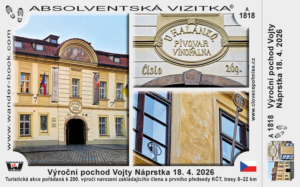 Výroční pochod Vojty Náprstka 18. 4. 2026