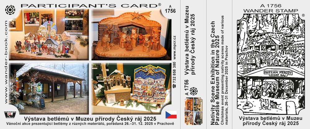 Výstava betlémů v Muzeu přírody Český ráj 2025