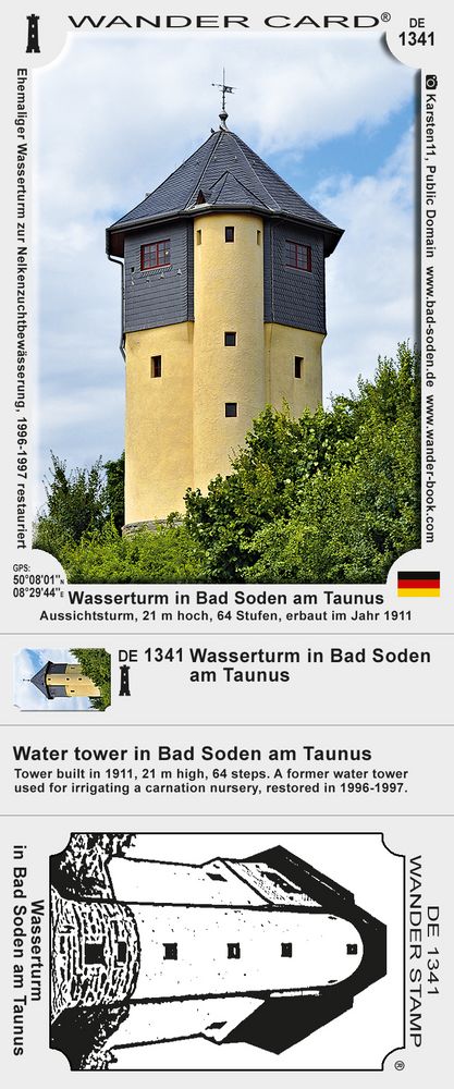 Wasserturm in Bad Soden am Taunus