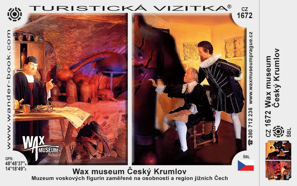 Wax museum Český Krumlov