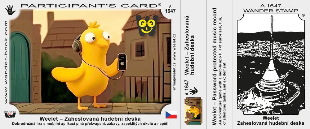 Weelet – Zaheslovaná hudební deska
