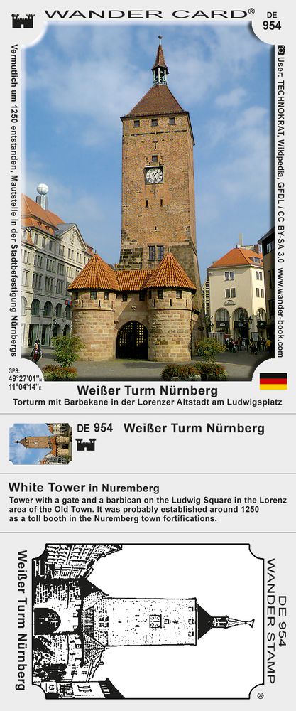 Weißer Turm Nürnberg