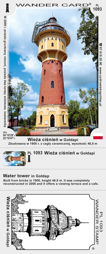 Wieża ciśnień w Gołdapi