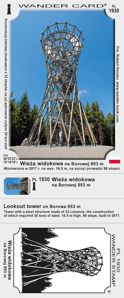 Wieża widokowa na Borowej