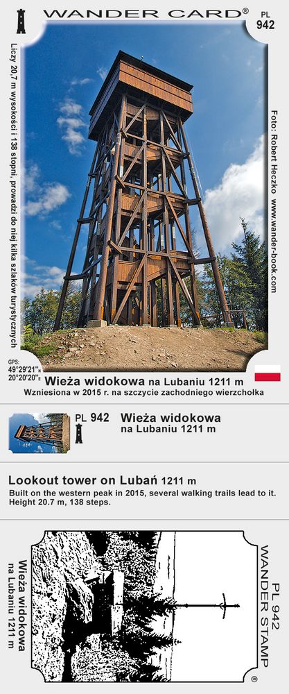 Wieża widokowa na Lubaniu