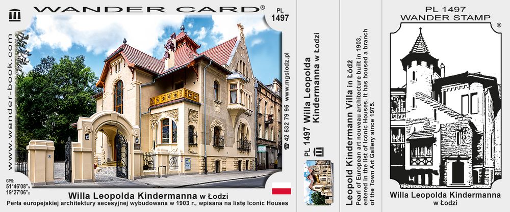 Willa Leopolda Kindermanna w Łodzi