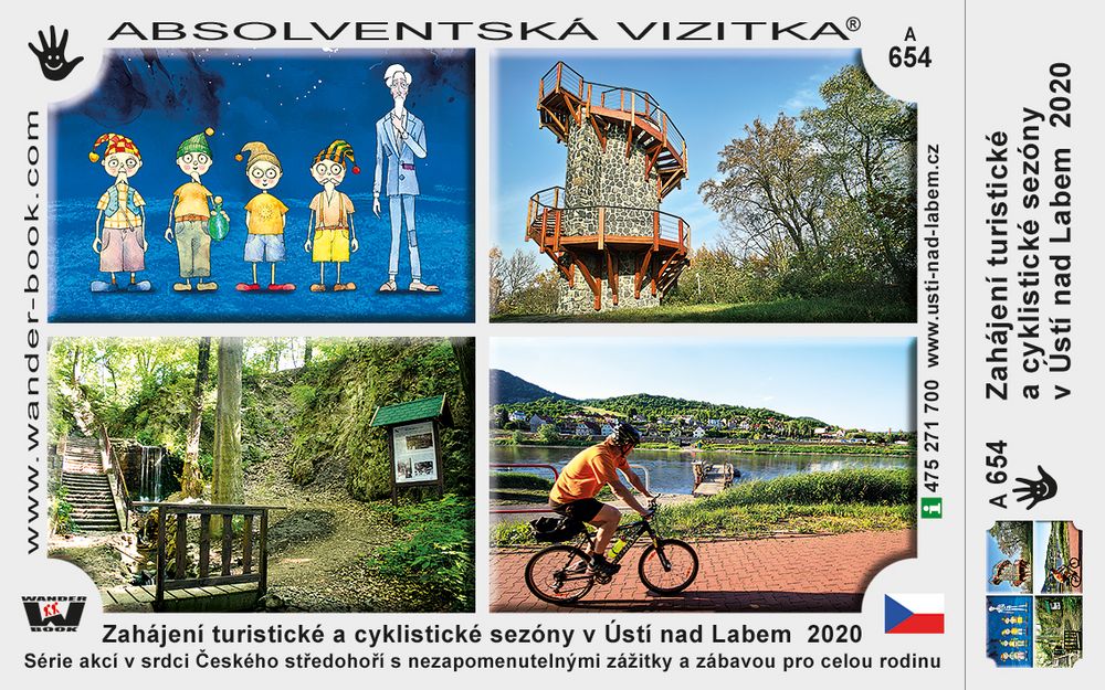 Zahájení turistické a cyklistické sezóny v Ústí nad Labem  2020