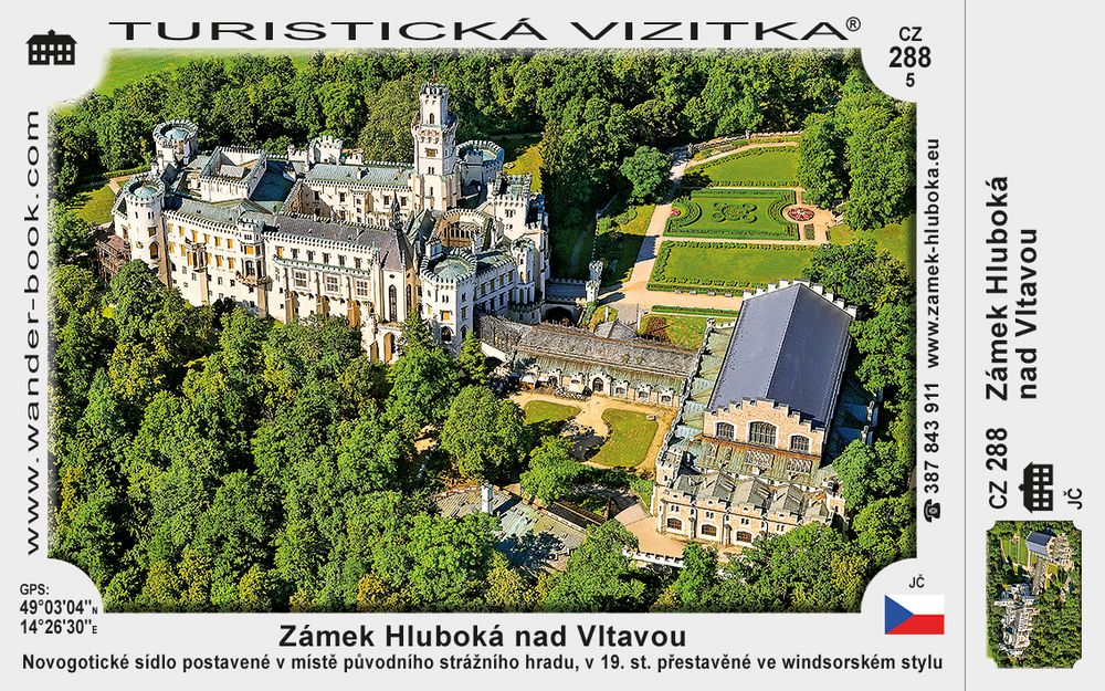 Zámek Hluboká nad Vltavou