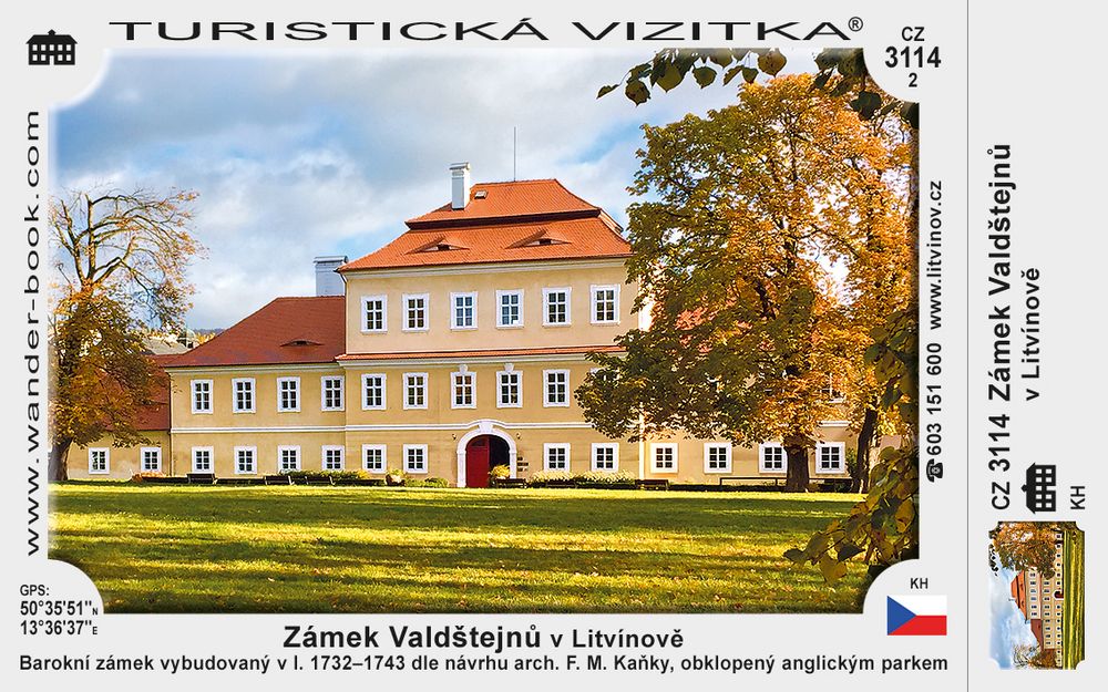Zámek Valdštejnů v Litvínově