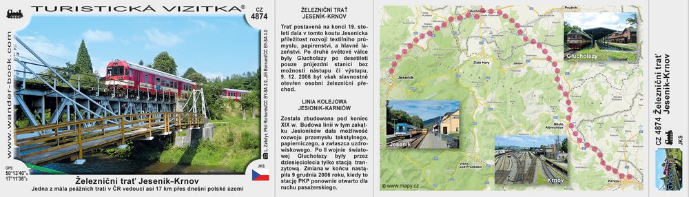 Železniční trať Jeseník–Krnov