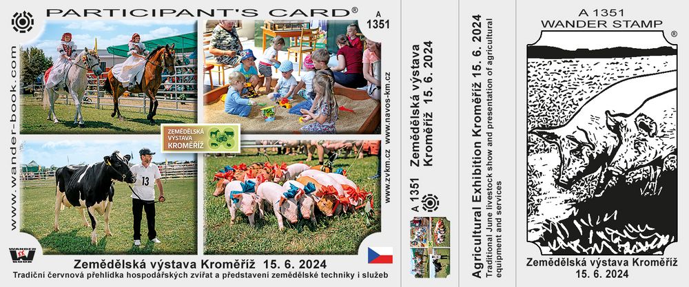 Zemědělská výstava Kroměříž  15. 6. 2024