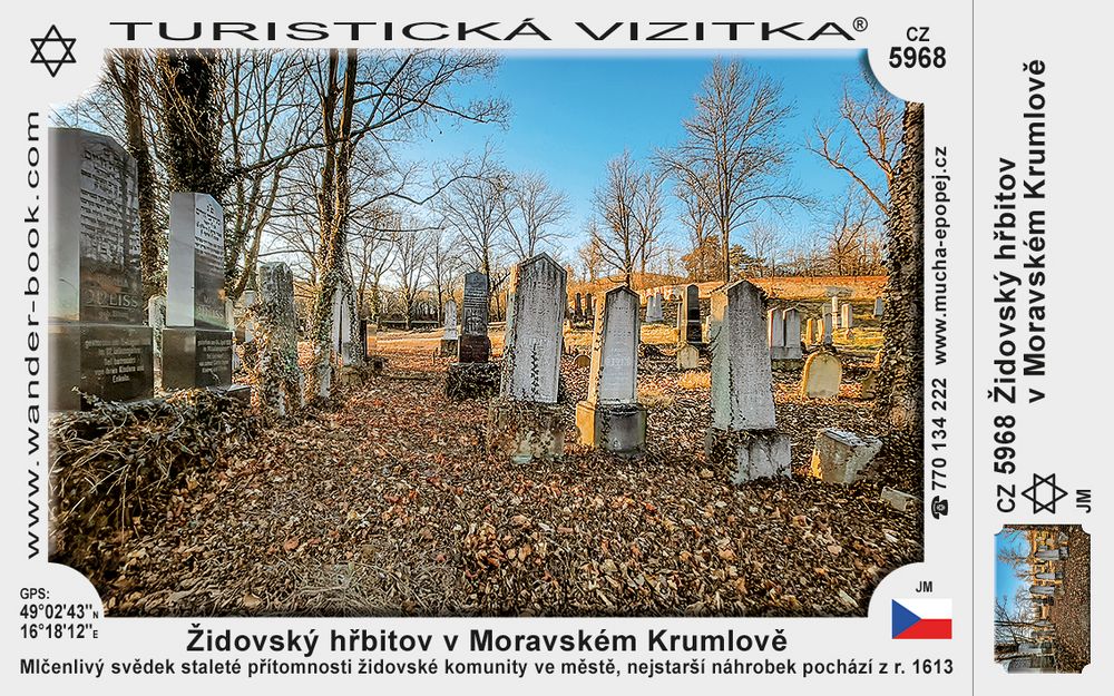 Židovský hřbitov v Moravském Krumlově