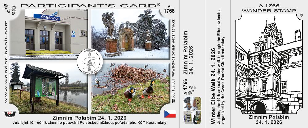 Zimním Polabím 24. 1. 2026