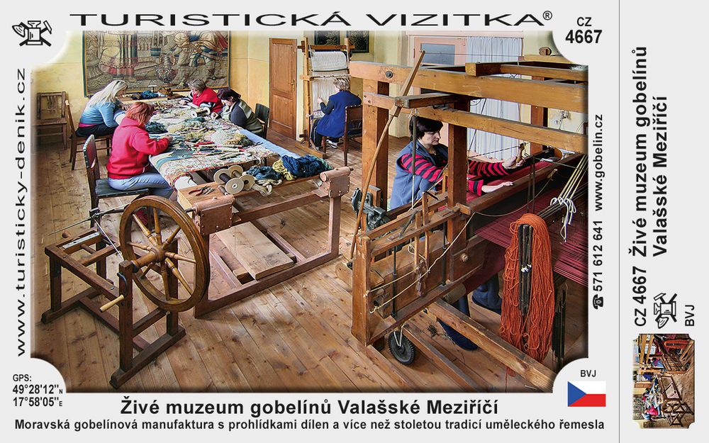 Živé muzeum gobelínů Valašské Meziříčí