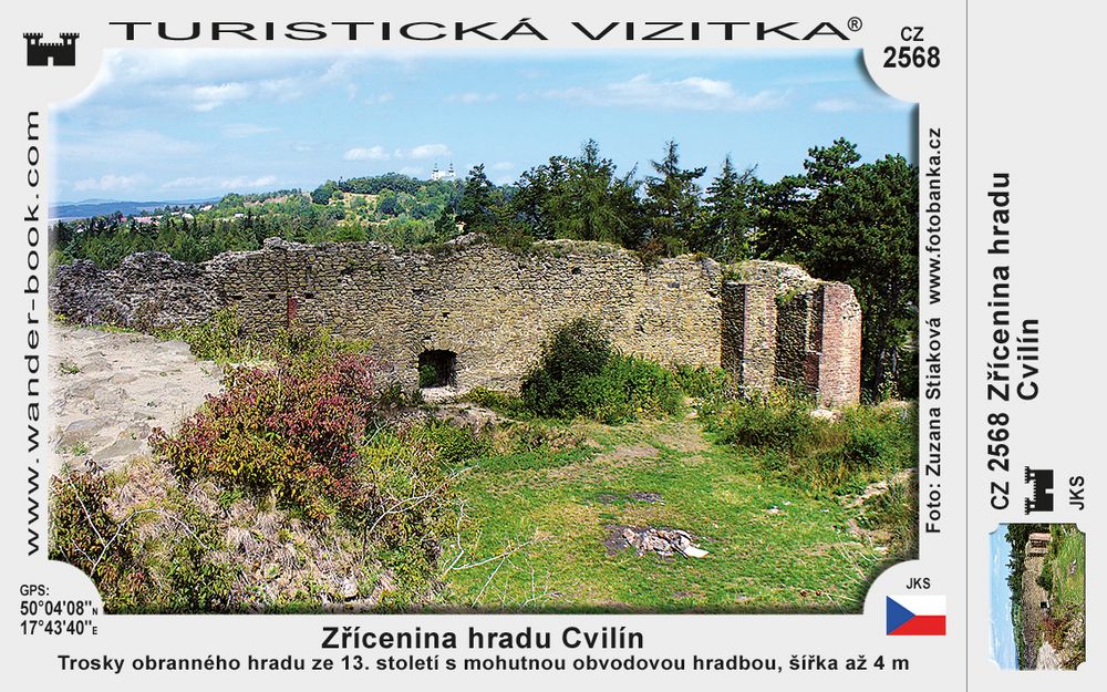 Zřícenina hradu Cvilín (Šelenburk)
