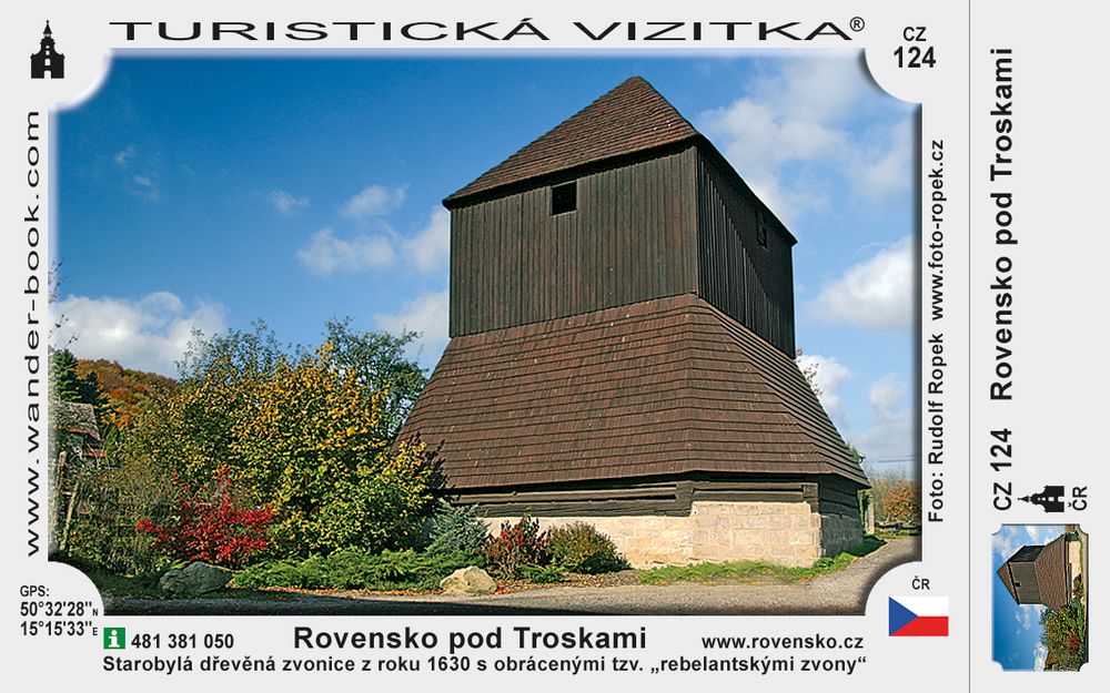 Zvonice v Rovensku pod Troskami