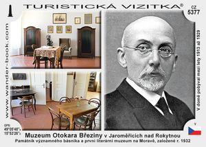 Muzeum Otokara Březiny v Jaroměřicích nad Rokytnou