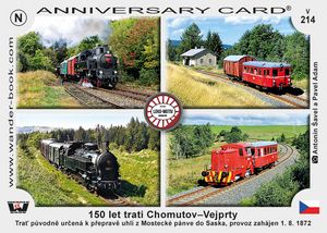 150 let trati Chomutov – Vejprty