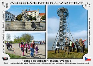 Pochod osvobození města Vyškova