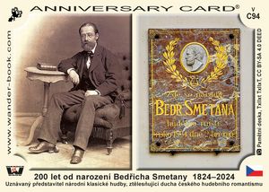 200 let od narození Bedřicha Smetany  1824–2024
