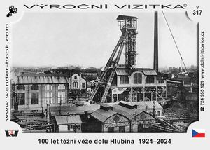 100 let těžní věže dolu Hlubina  1924–2024