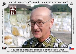 120 let od narození Zdeňka Buriana 1905–2025