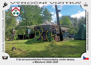 5 let od znovuotevření Pozorovatelny civilní obrany u Mikulovic 2020–2025