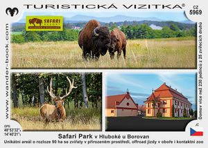 Safari Park v Hluboké u Borovan