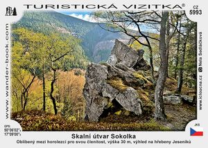Skalní útvar Sokolka