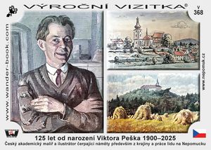 125 let od narození Viktora Peška 1900–2025