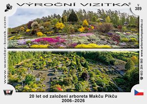 20 let od založení arboreta Makču Pikču 2006–2026