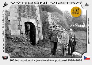 100 let provázení v josefovském podzemí 1926–2026