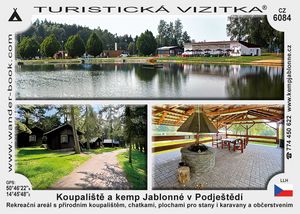 Koupaliště a kemp Jablonné v Podještědí