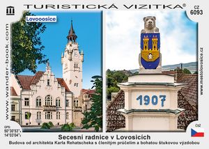 Secesní radnice v Lovosicích