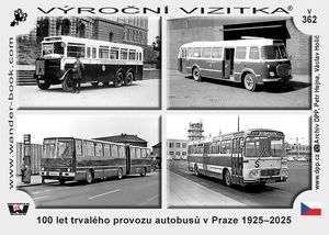 100 let trvalého provozu autobusů v Praze 1925–2025